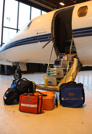 air ambulance equipment quality